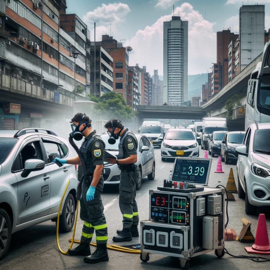 Medellín's Vehicle Emission Tests: 83% Approved by the City Hall
