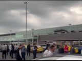 Bogotá Taxi Drivers Blockade El Dorado Airport, Sparking Outrage and Police Intervention